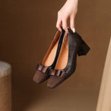 Capri Block-Heel Pump