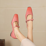 Rosalie Italian leather Bow-Tie Mary Jane Pump