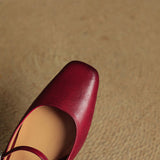 Comporta Italian leather Buckle Mule
