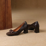 Capri Block-Heel Pump