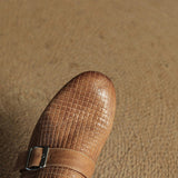 Liora Woven Buckle Mule