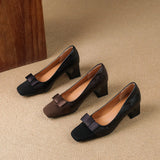 Capri Block-Heel Pump