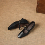 Rosalie Italian leather Bow-Tie Mary Jane Pump