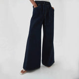 Monaco Drawstring Wide-Leg Jean