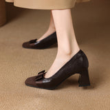 Capri Block-Heel Pump