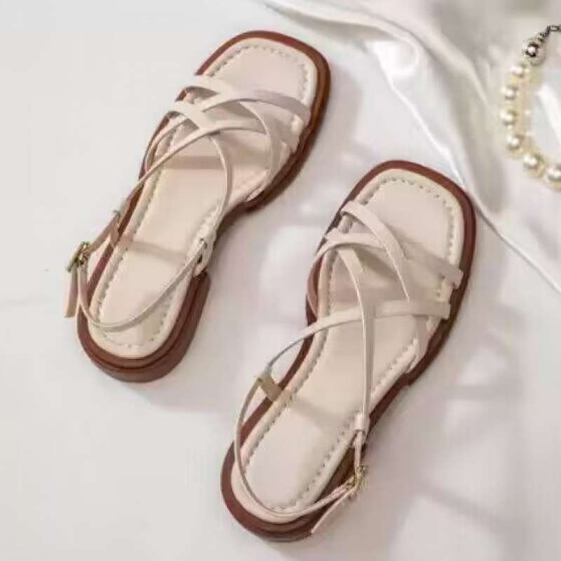 Vittoria Italian Leather Strap Sandals