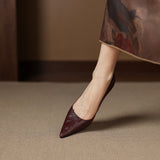 Sorrento Italian Leather Kitten Heel Pump
