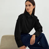 100% Organic Cotton Women's Classic Formal Blouse