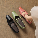 Rosalie Italian leather Bow-Tie Mary Jane Pump