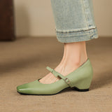 Rosalie Italian leather Bow-Tie Mary Jane Pump