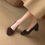 Capri Block-Heel Pump