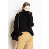 Clémence Oversized Cashmere Turtleneck