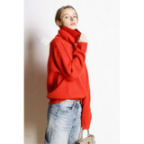 Clémence Oversized Cashmere Turtleneck