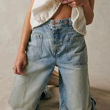 Candace High-Waist Wide-Leg Denims