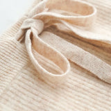 Wool Knitted Wide Leg Pants