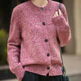Chunky-Knit Alpaca-Blend cardigan