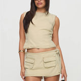 Dakota Pocket Mini Skirt