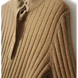 Scholar Ribbed Wool Polo