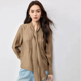 Noémie Tie Neck Blouse