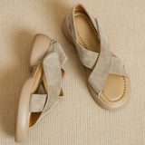 Tulum Suede Platform Sandal