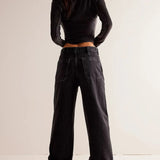 Candace High-Waist Wide-Leg Denims