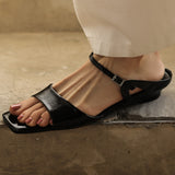 Venice Italian Leather Wide-Fit Heel