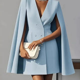 Odette Shawl-Cape Dress