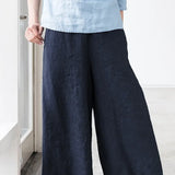 The Easy Wide Leg Linen Pant
