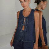 Valeria Denim Ensemble