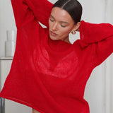 Liora Relaxed Crewneck Sweater