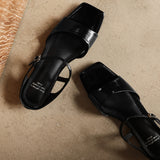 Venice Italian Leather Wide-Fit Heel