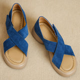 Tulum Suede Platform Sandal