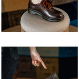 Madison 100% Leather Oxford Shoes