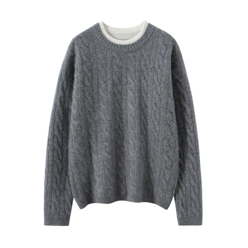 Margot Cable Cashmere Sweater