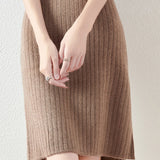 Camilla Merino Wool Midi Skirt