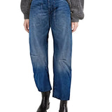 The Camden Structured Barrel Jean Denim