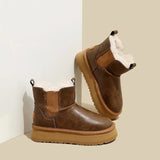 Women's Holmstead Leather Fur Boots