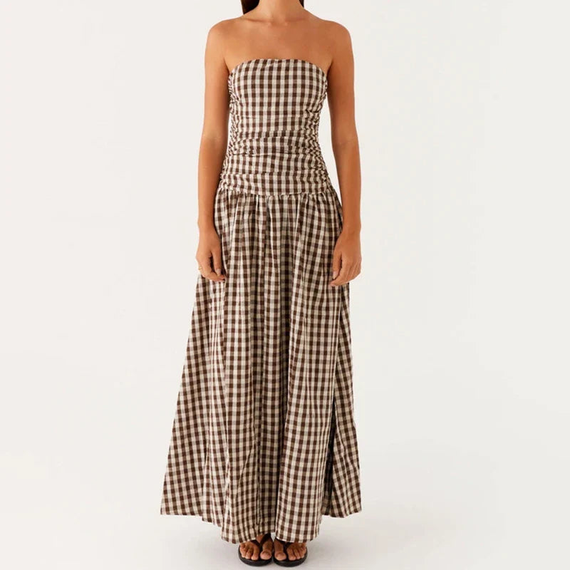 Joséphine Strapless Floor-Length Dress