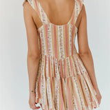 The Rose Garden Lace Trim Romper