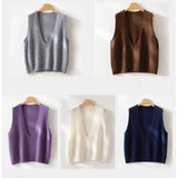 Rowan Deep-V Wool Vest