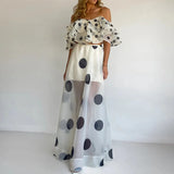 Isla Sheer Polka Dot Set