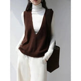 Rowan Deep-V Wool Vest