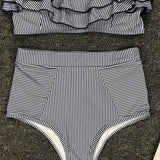 Riviera Ruffle Bandeau Bikini
