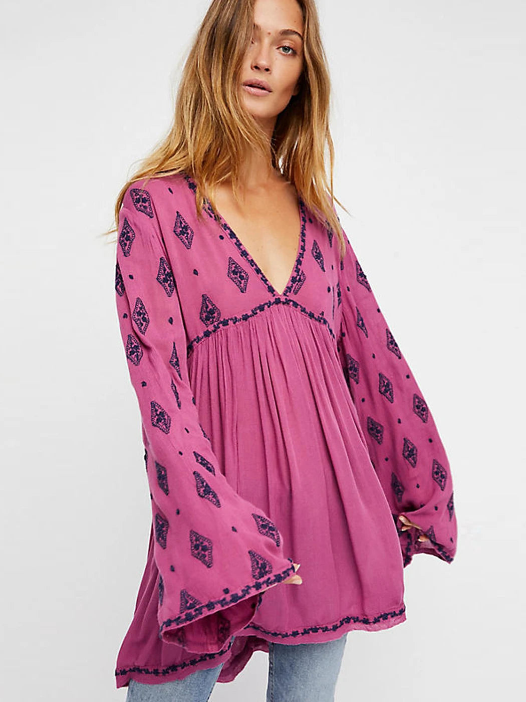 The Diamond Embroidered Tunic