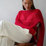 Liora Relaxed Crewneck Sweater