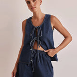 Valeria Denim Ensemble