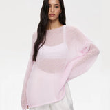 Liora Relaxed Crewneck Sweater