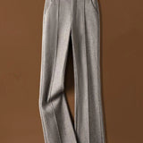 Arden Wool-Blend Flare Trousers