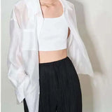The Flowing Silk Poplin Blouse