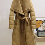 Margaux Wool-Trim Down Coat